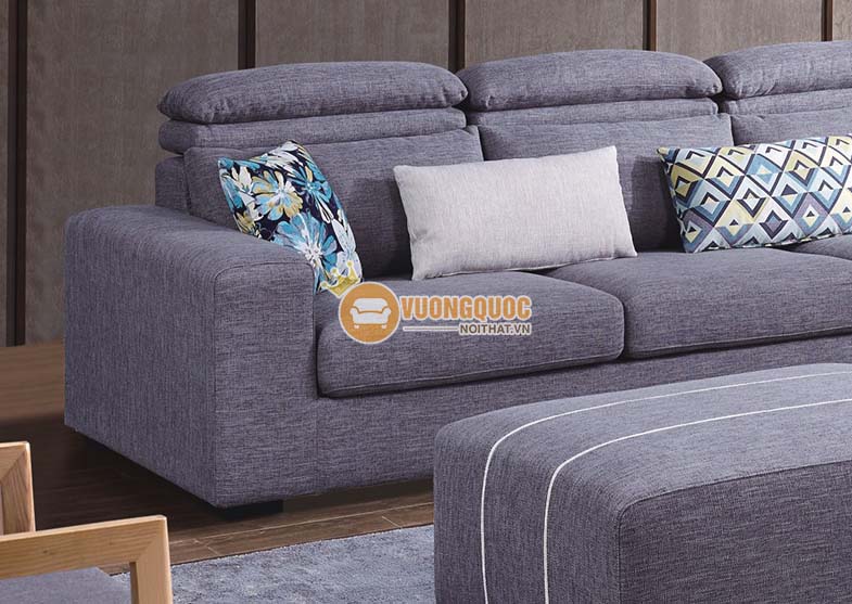 Bộ sofa hiện đại màu ghi sang trọng BLL916-2